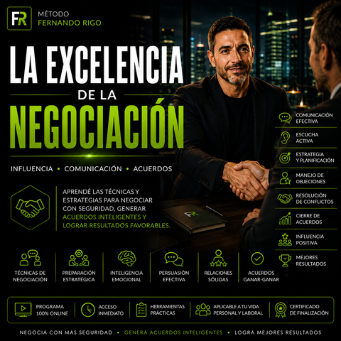 La excelencia de la negociación⭐⭐⭐⭐⭐