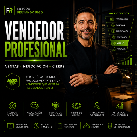 MÉTODO VENDEDOR PROFESIONAL⭐⭐⭐⭐⭐