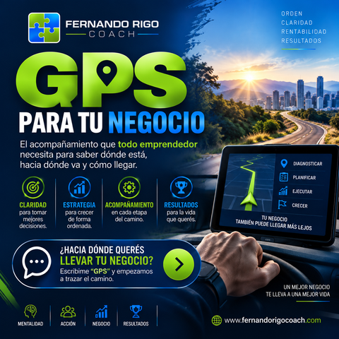 Membresía (mensual)  1 a 1 : GPS para tu negocio. 