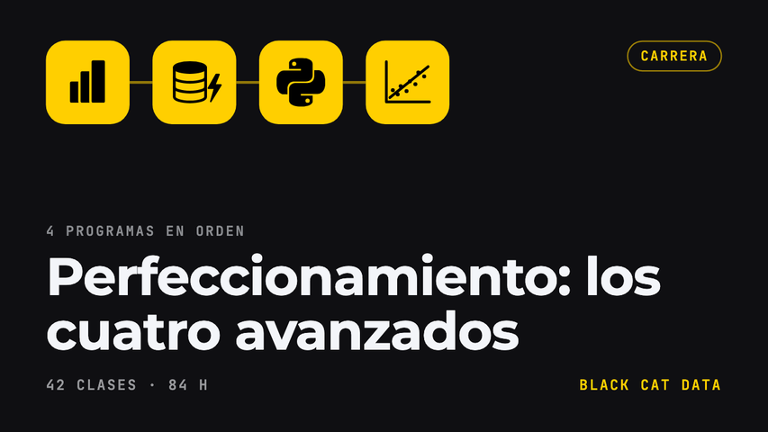 Perfeccionamiento: los cuatro avanzados