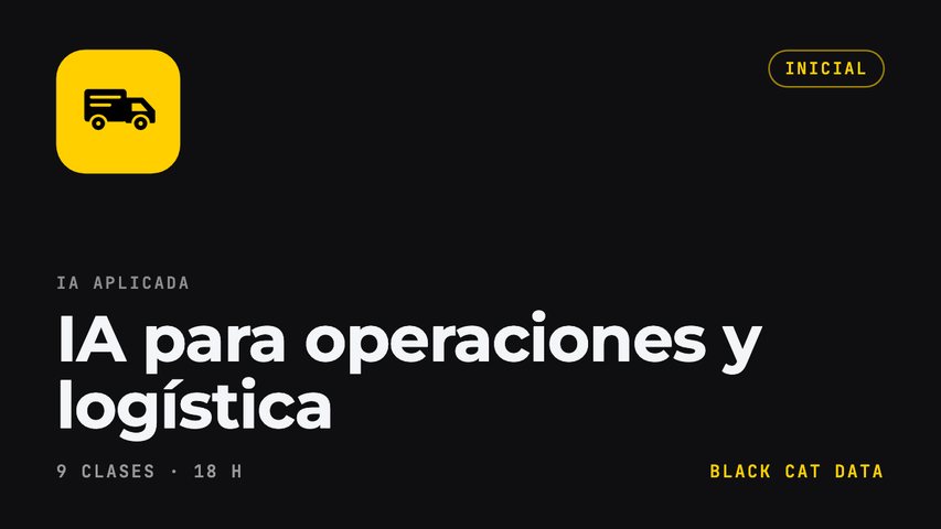 IA para operaciones y logística