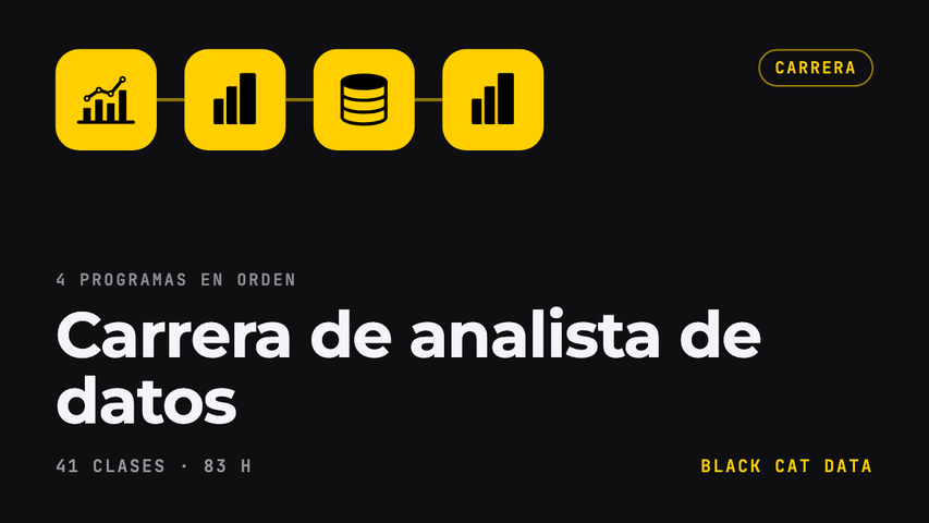 Carrera de analista de datos