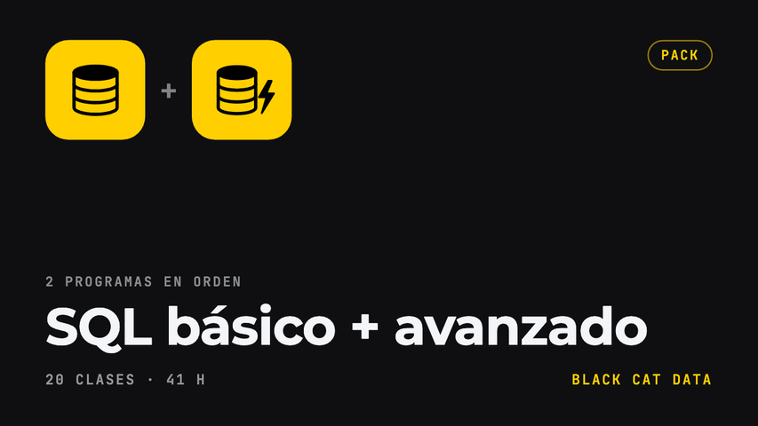 SQL básico + avanzado