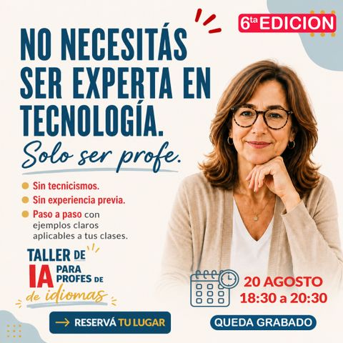 TALLER IA - 6ta EDICION SIN CERTIFICACION