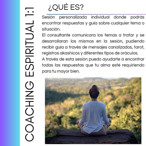 Coaching Espiritual 1:1