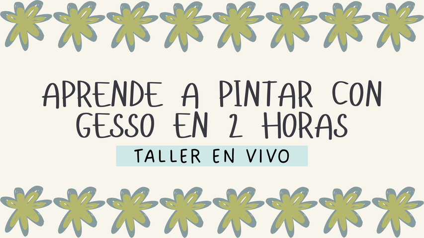 Aprende a Pintar con Gesso en 2 horas