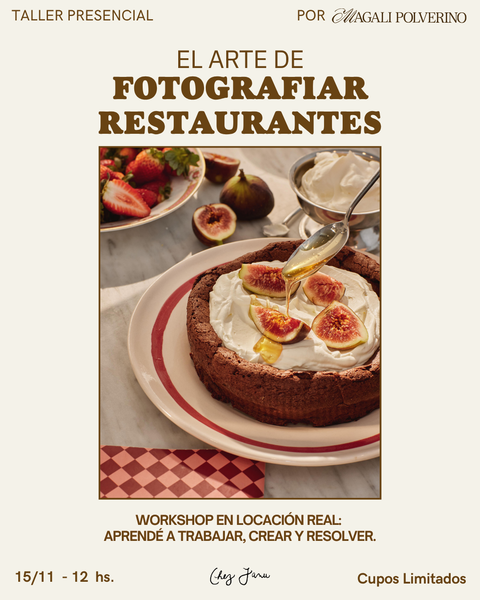 El arte de fotografiar restaurantes