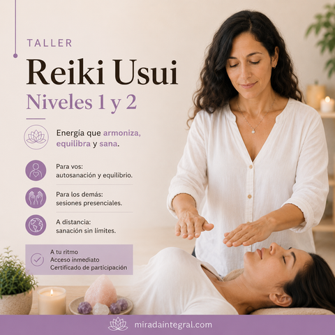 ✨Reiki Usui Niveles 1 y 2✨