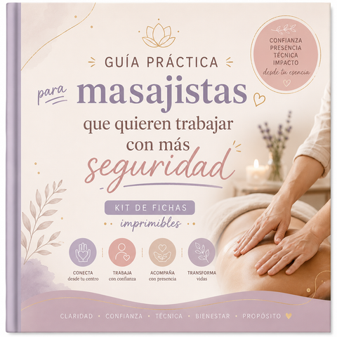 ✨Guía práctica para masajistas✨