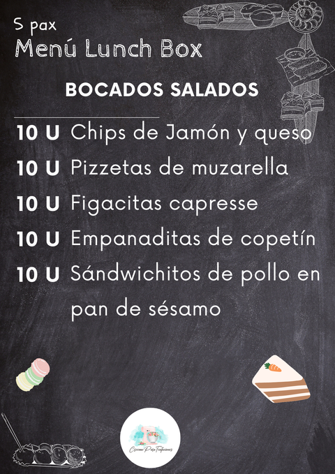 Box Lunch Salado Y Dulce Basico