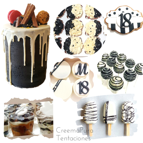 Torta + Mesa Dulce 40 Personas Temática Personalizada
