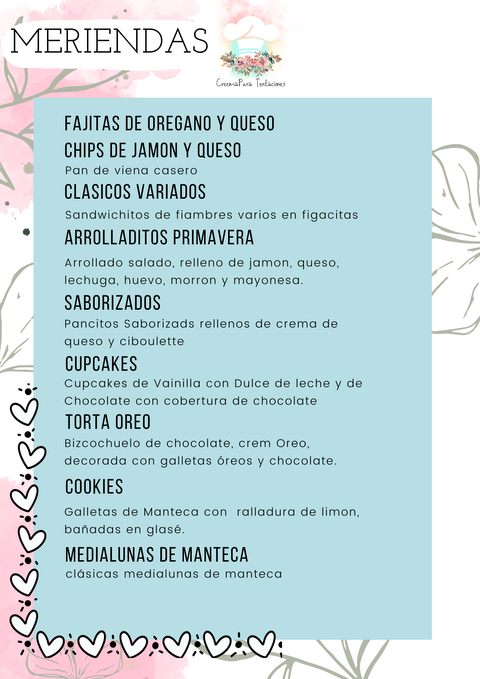  Brunch Meriendas