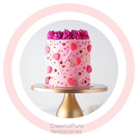 Torta alta + Box Dulce 15 personas