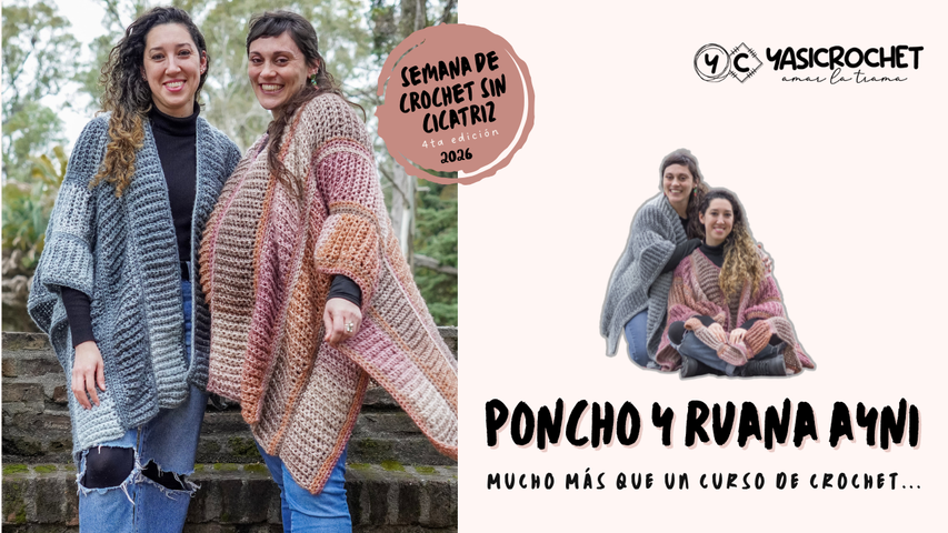 Curso GRATUITO: Poncho y Ruana AYNI