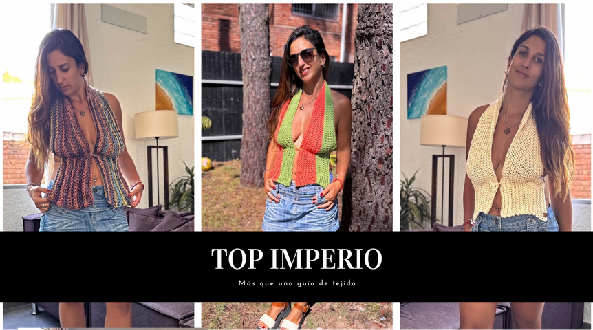 Guía de tejido + videotutorial: TOP IMPERIO