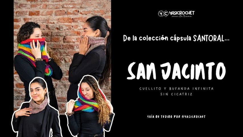 Guía de tejido + videotutorial: San Jacinto, de la Colección Santoral