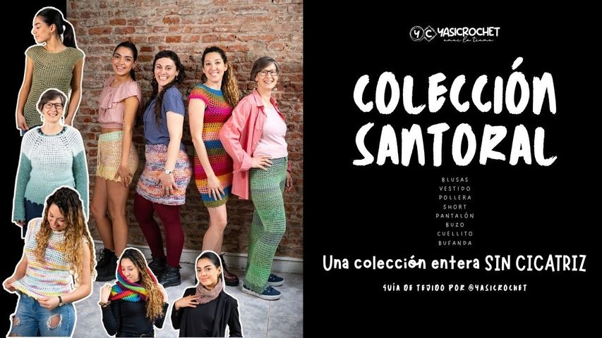 Más que guías de tejido, un curso! COLECCIÓN SANTORAL