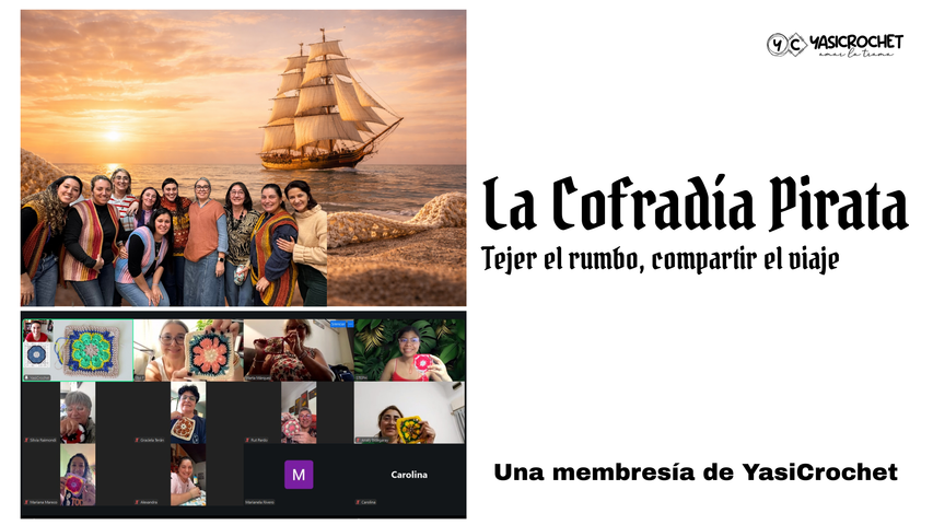 La Cofradía Pirata - una membresía de YasiCrochet