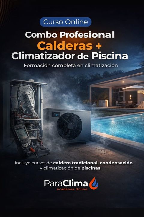 Caldera y climatizador