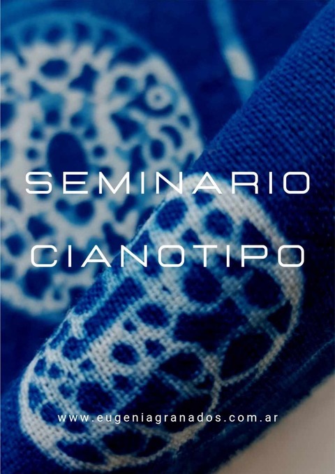 Seminario de CIANOTIPO TEXTIL + Manual digital