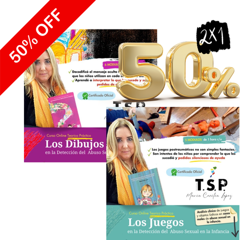 🎁 PACK ESPECIAL – DIBUJOS + JUEGOS en la detección del abuso sexual en la infancia