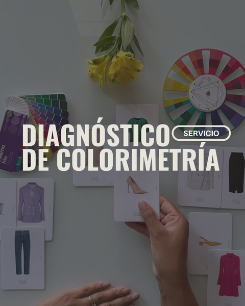 DIAGNÓSTICO DE COLORIMETRÍA/ Paleta Personal + Guía personalizada