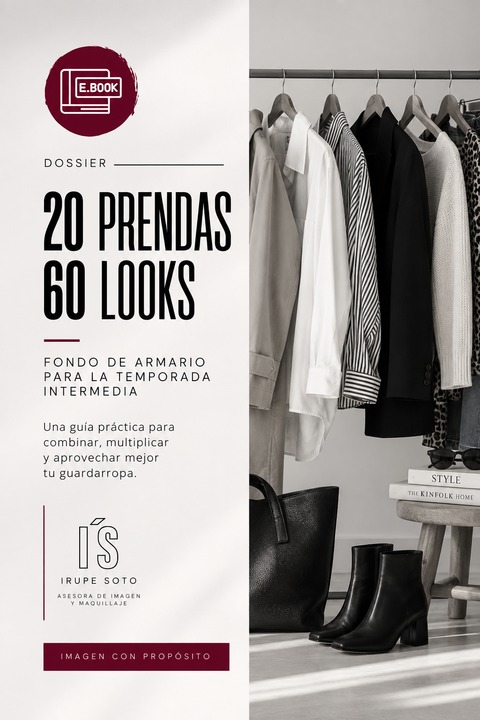 20 PRENDAS 60 LOOKS Fondo de armario para la temporada intermedia
