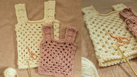 Aprende a tejer crochet desde cero hasta tu primer chaleco