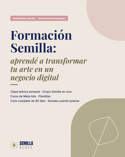 Formación Semilla