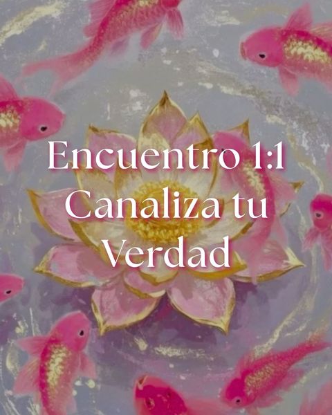 Encuentro 1:1 Canaliza tu Verdad