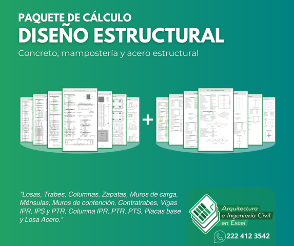 Paquete Estructural (Concreto + Mamposteria + Acero)