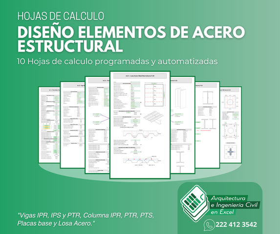 Hojas De Calculo Para Diseño Estructural (Acero Estructural)