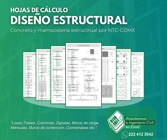 Hojas De Calculo Para Diseño Estructural (Concreto Armado y Mamposteria Estructural)