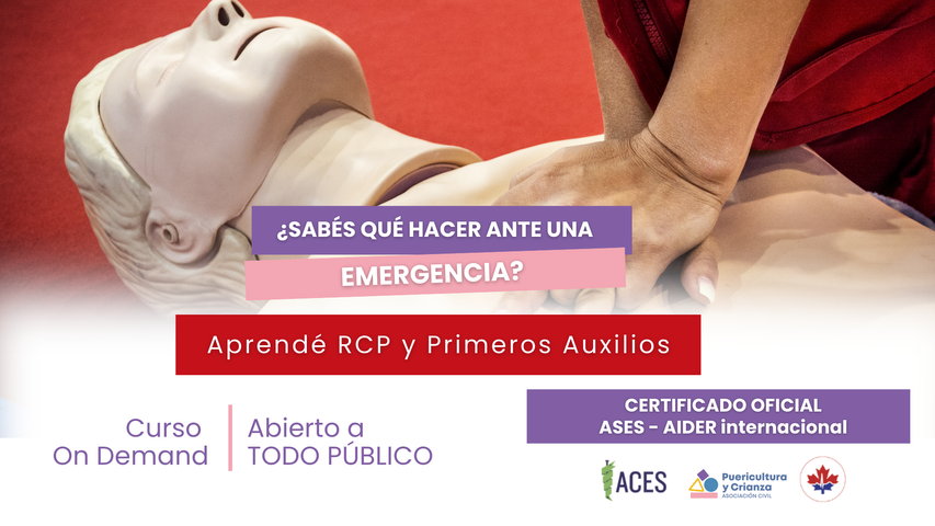 CURSO RCP y PRIMEROS SOCORROS