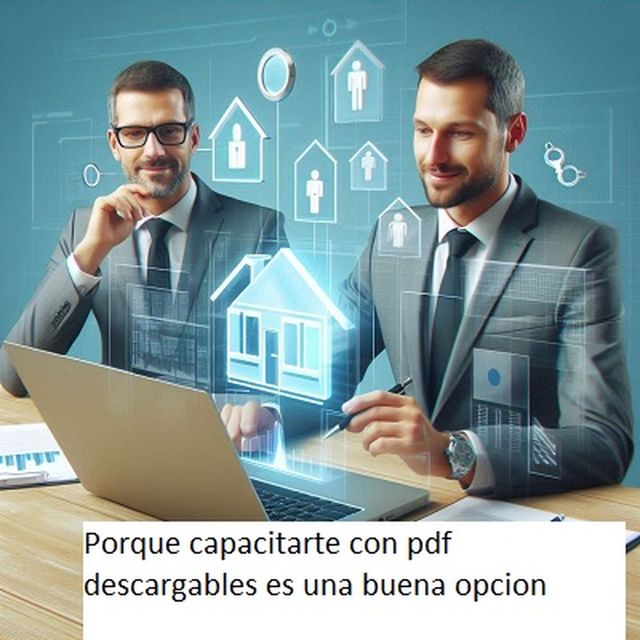 ¿Por qué las capacitaciones pagas en PDF descargables son una mejor opción para los agentes inmobiliarios?