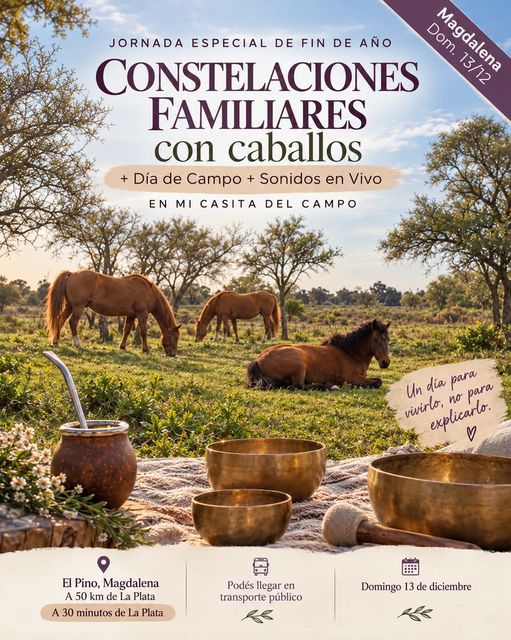 Frecuencia Caballo: Día de Campo y Constelaciones Familiares!