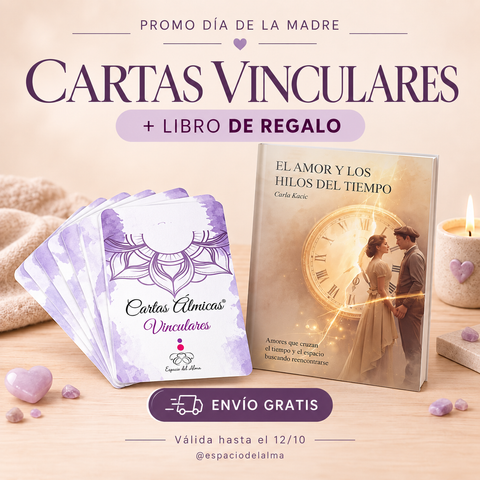 Cartas Vinculares + ¡LIBRO sobre Registros Akáshicos con ENVIO GRATIS!*