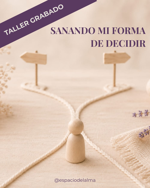 Taller Grabado: ¡Taller Sanando mi Forma de Decidir!