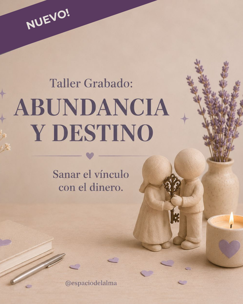 Taller especial: Abundancia y DESTINO!