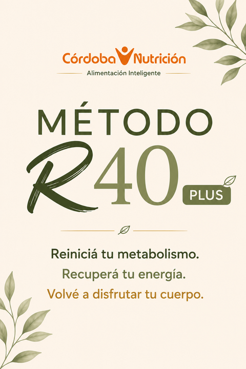  MÉTODO R40 Plus  : El programa de 7 días para mujeres que deciden renacer, no resignarse. 