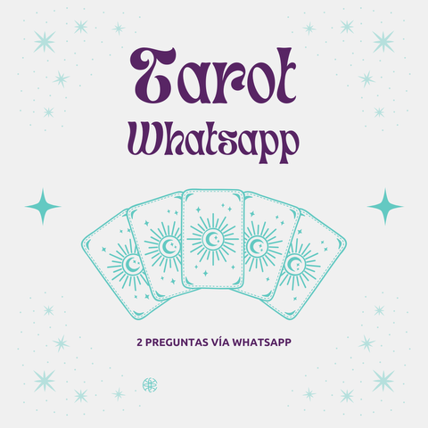 Sesión de tarot online - 2 preguntas (Telegram/Whatsapp)