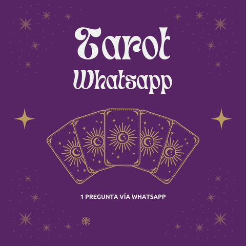 Sesión de tarot online - 1 pregunta (Telegram/Whatsapp)