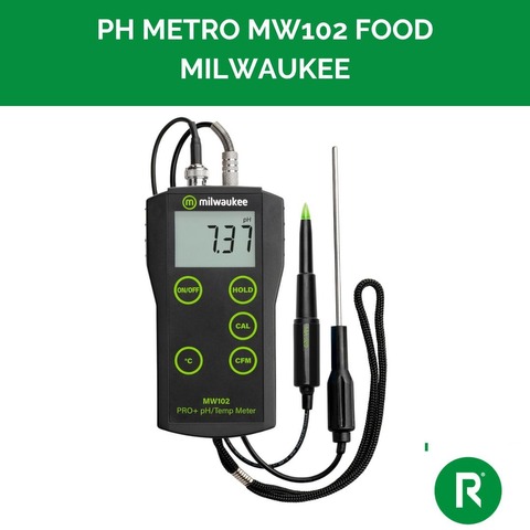 MEDIDOR DE PH Y DE TEMPERATURA MILWAUKEE MW120 FOOD