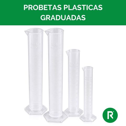 PROBETAS PLÁSTICA GRADUADA 