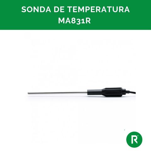Sonda de temperatura Milwaukee MA831R para medidor MW102