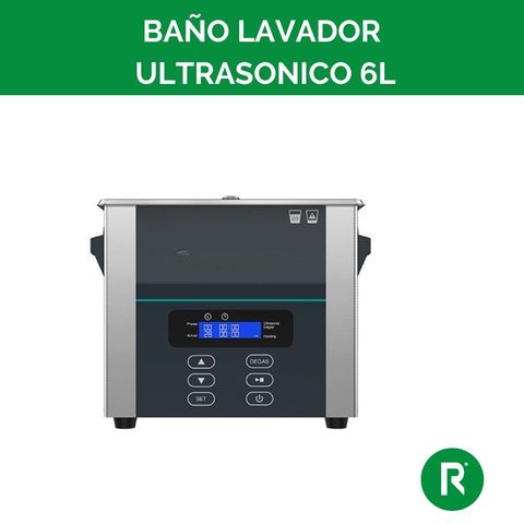 BAÑO LAVADOR  ULTRASONICO 6L