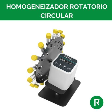 HOMOGENEIZADOR ROTATORIO CIRCULAR