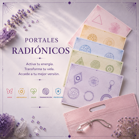 Portales Radiónicos | Taller + Kit físico