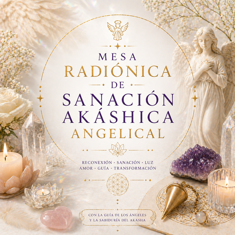 Mesa Radiónica de Sanación Akáshica Angelical ✨