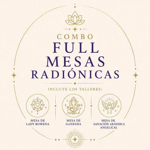 Combo Full Mesas Radiónicas ✨